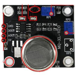 拍前询价2SH1i2二氧化硫检测 定性议 半导体型SO2气体传感器模块