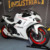 Pearl white/red twin cylinder water cooled 400 track edition