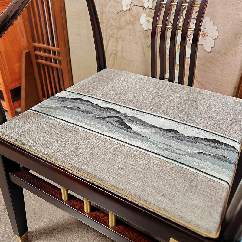 新中式红木椅子坐垫圈椅垫太师椅凳子垫茶桌椅垫官帽椅垫防滑定制,居家布艺,椅垫,淘宝优惠券,粉丝福利购,淘宝优惠卷