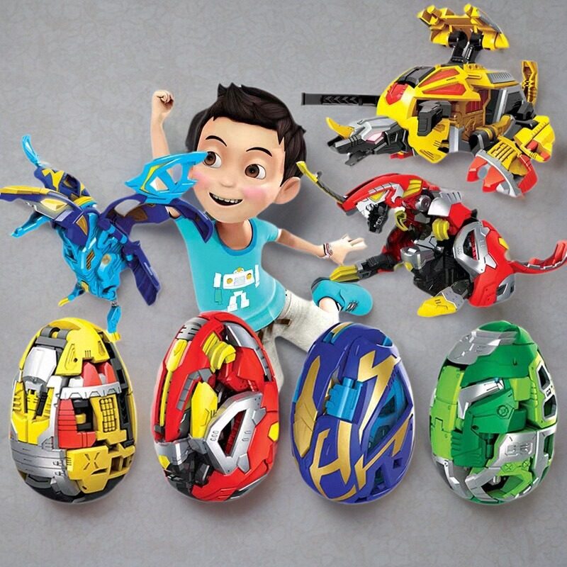 买奇酷咖宝蛋神变形特拉轰恐龙蛋