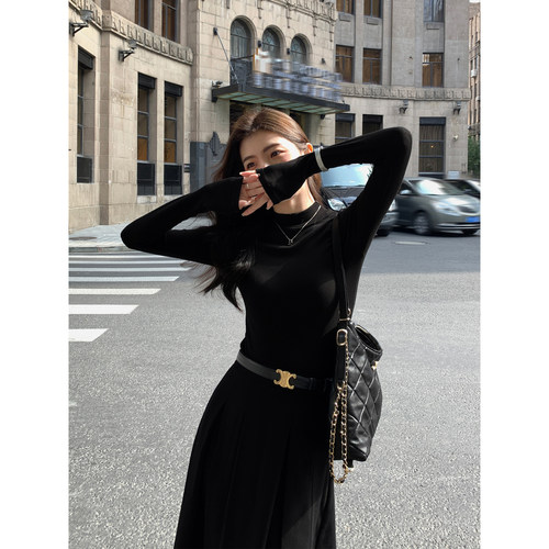 打底衫针织衫秋冬修身长袖