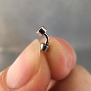 秀珍细杆男士专用系带钉PA环钛钢穿刺饰品日欧美女阴蒂钉穿孔