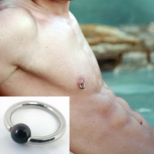 男士乳钉顶真制造乳环