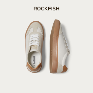 Rockfish英国901不怕湿德训轻运动撞色休闲鞋板鞋女款