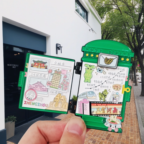 郑州旅游文创纪念品金属冰箱贴
