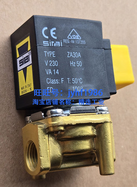 SIRAI电磁阀L127B06 ZA10F1 ZB10A