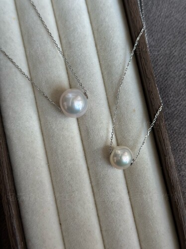 特价-天然淡水爱迪生路路通项链锁骨链颈链