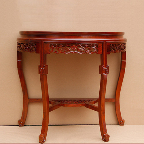 全实木中式玄关桌子餐桌