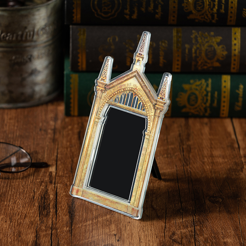 正版哈利波特周边厄里斯魔镜桌面亚克力便携小镜子手办摆件礼物