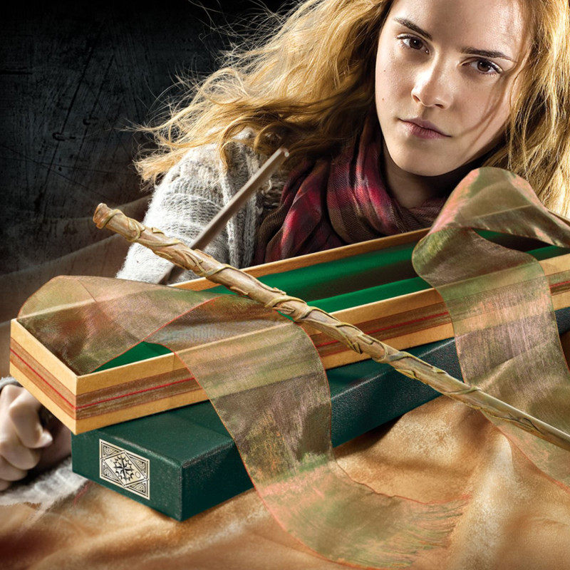 赫敏魔杖代购联名哈利波特周边奥利凡德丝绸版cos魔法杖礼盒装