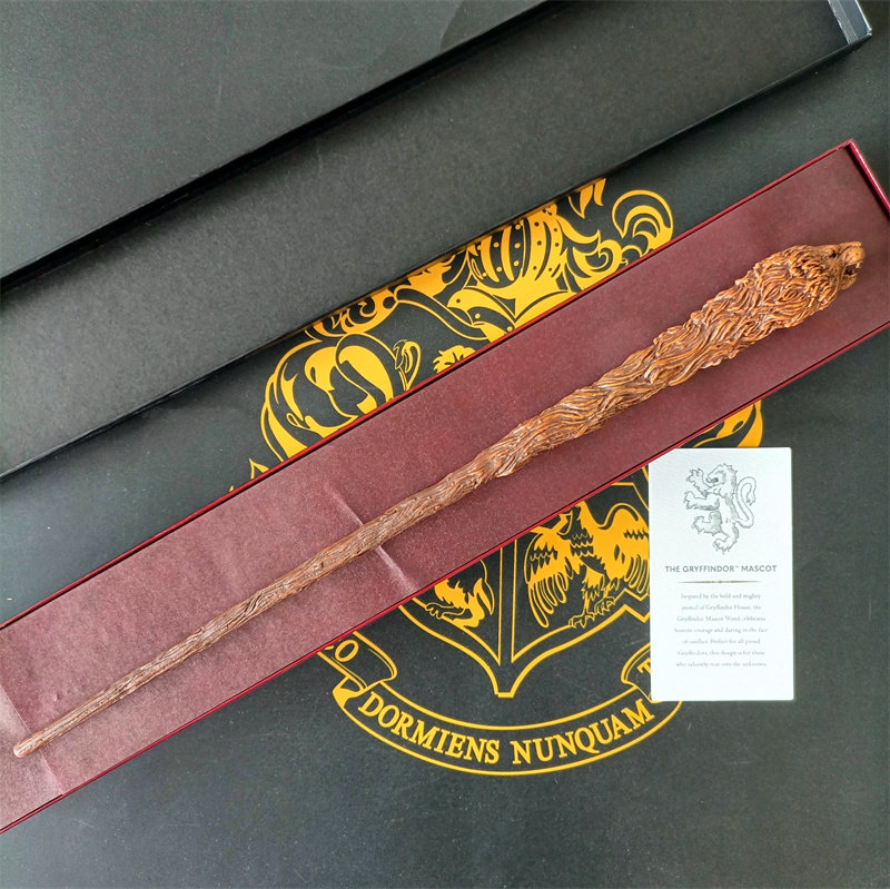 代购华纳正版哈利波特周边格兰芬多狮子魔杖魔法棒cos武器收藏版