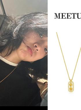 首发！孙千同款金刚杵项链通体S925纯银微镶锆石高级感蛇年春晚