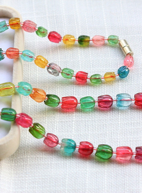 鲜花朵朵！颗超珍藏全色项链