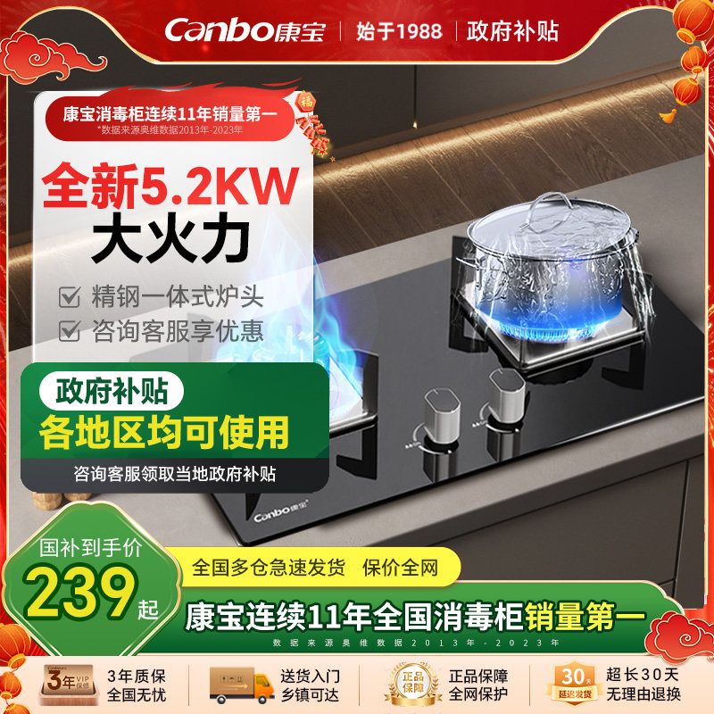 ���ڲ�����2QB219 5.2KW ��ɫ Һ���� ����219ȼ���������Ȼ��ƿװҺ����˫���ͻ�̨ʽǶ��ʽú��¯��