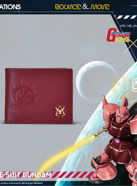 FX Creations机动战士高达联名真皮横款钱包GUFW244019-89