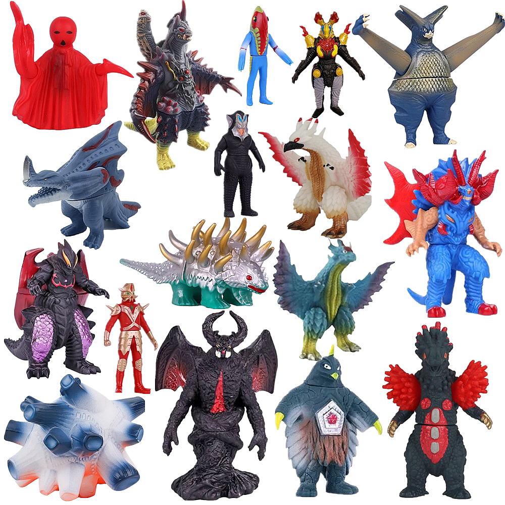 搪胶软体怪兽玩具梅特龙巴尔坦马格帝国星人佩嘉达达男孩儿童模型