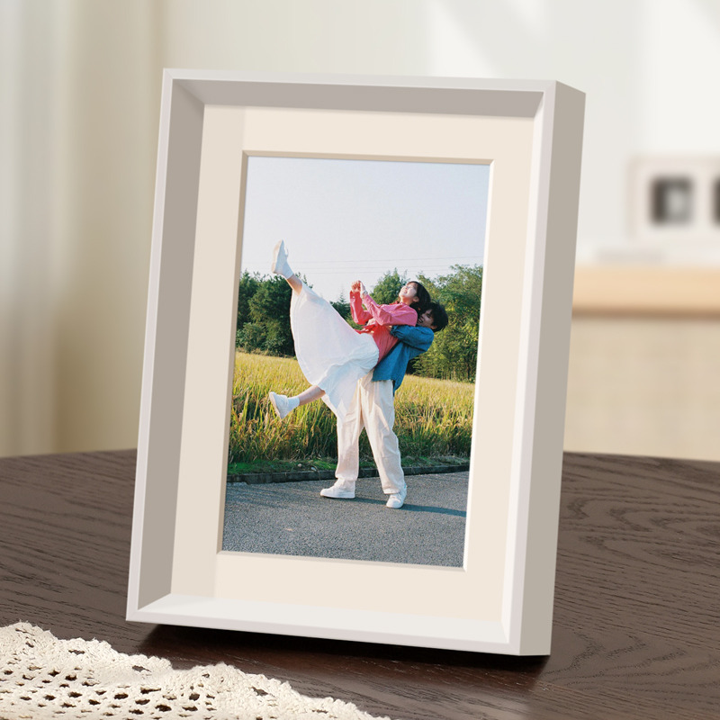 实木相框照片定制摆台678寸展示