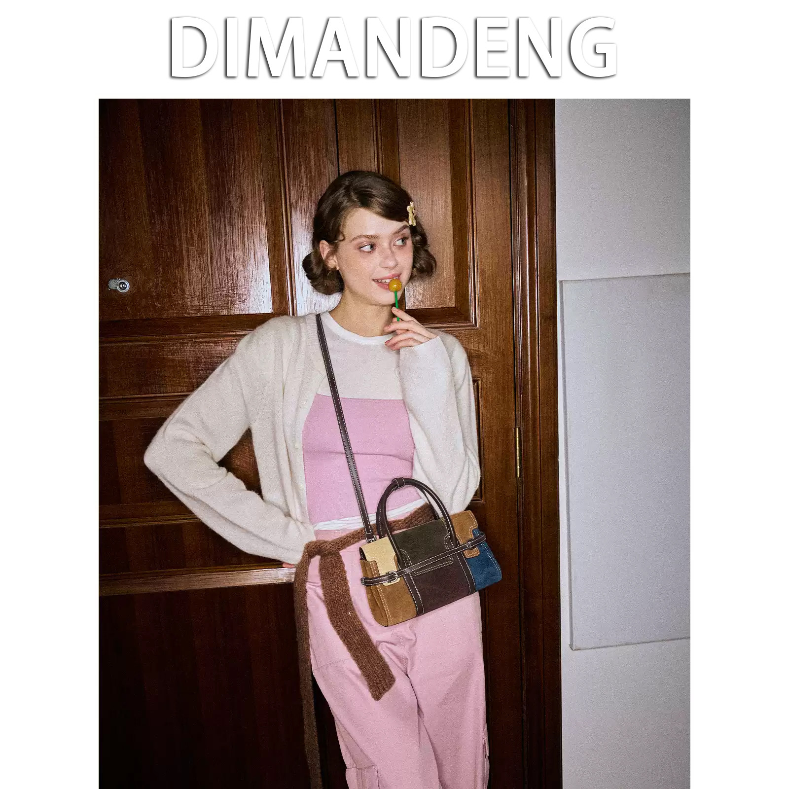 拼色剑桥包女真皮手提斜挎包时尚通勤包小方包,箱包皮具/热销女包/男包,波士顿包,淘宝优惠券,粉丝福利购,淘宝优惠卷