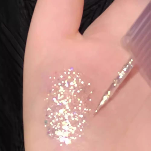 亮晶晶液体眼影一滴泪超闪细闪网红亮片爆闪防水高光提亮单色眼妆