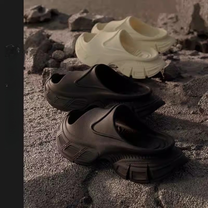 2025运动拖鞋男士夏季2025新款高弹减震户外穿厚底凉拖