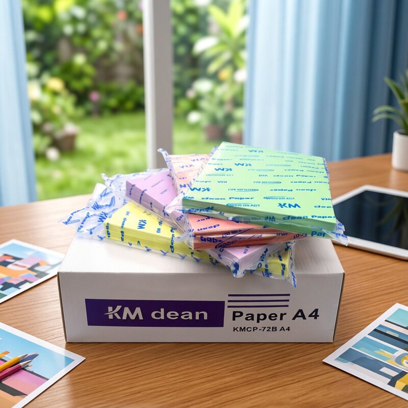 KM无尘打印纸A4白色无尘纸250张 无尘室实验室复印纸A3A5粉色蓝色