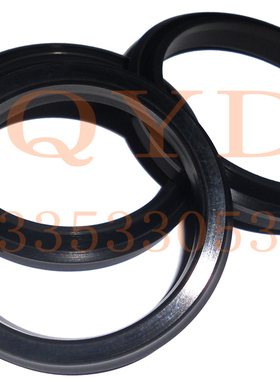 活塞用气缸密封圈QYD125*115*12/125*113*6*12丁腈橡胶油封高性能