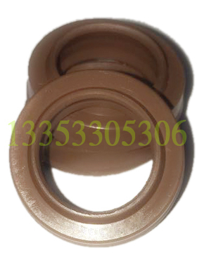 气缸防尘圈氟胶DOP密封圈FC12*16/12*18*4/5耐高温腐蚀酸碱耐磨