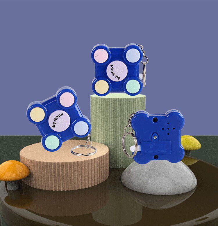 메모리 마스터 장난감 눈 보호 초대형 테트리스 게임 콘솔 다기능 휴대용 퍼즐 키 펜던트