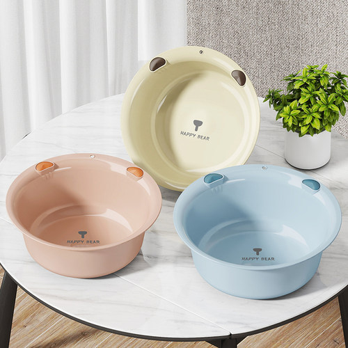 抗菌洗脸盆家用儿童加厚小盆子