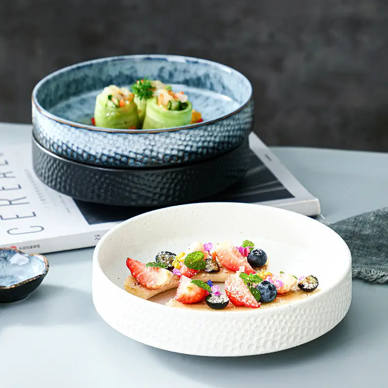 复古.寸外蜂窝圆钵碗家用酒店