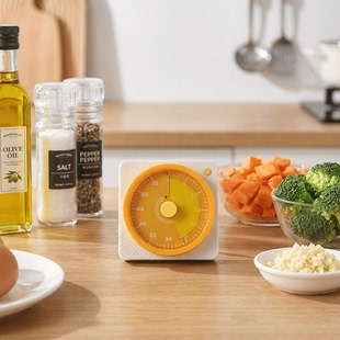 到点响铃厨房计时器小学生自律时间管理器儿童初中学习提醒定时器