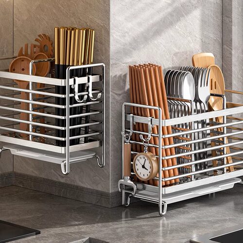 厨房置物架筷筒壁挂式餐具勺子