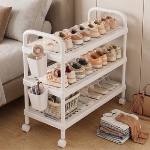 学生宿舍省空间置物架结实耐用多层家用门口简易鞋架出租房用鞋架