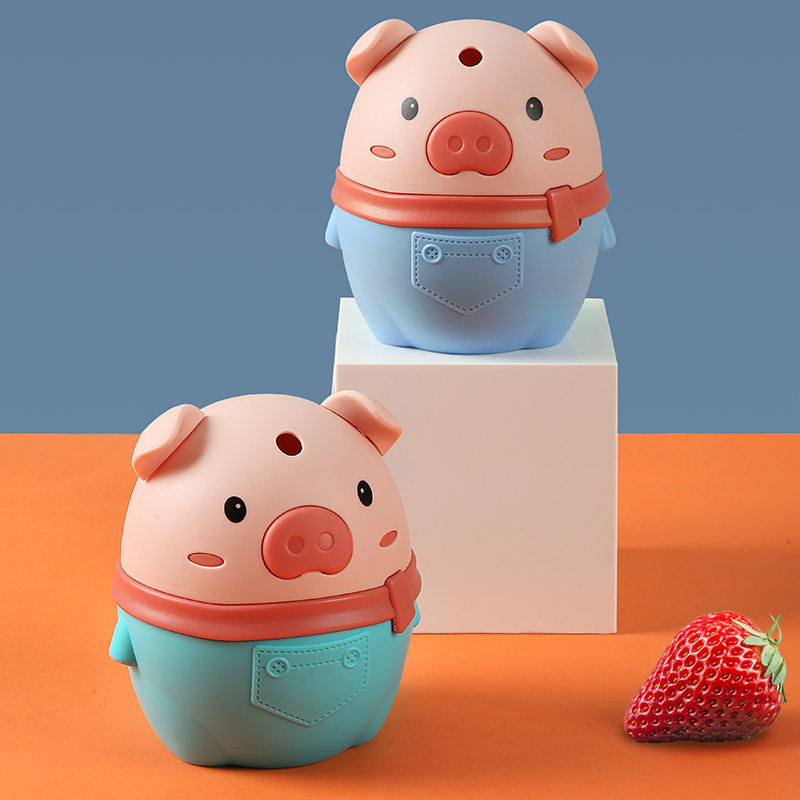 居家家卡通按压式自动弹出牙签筒