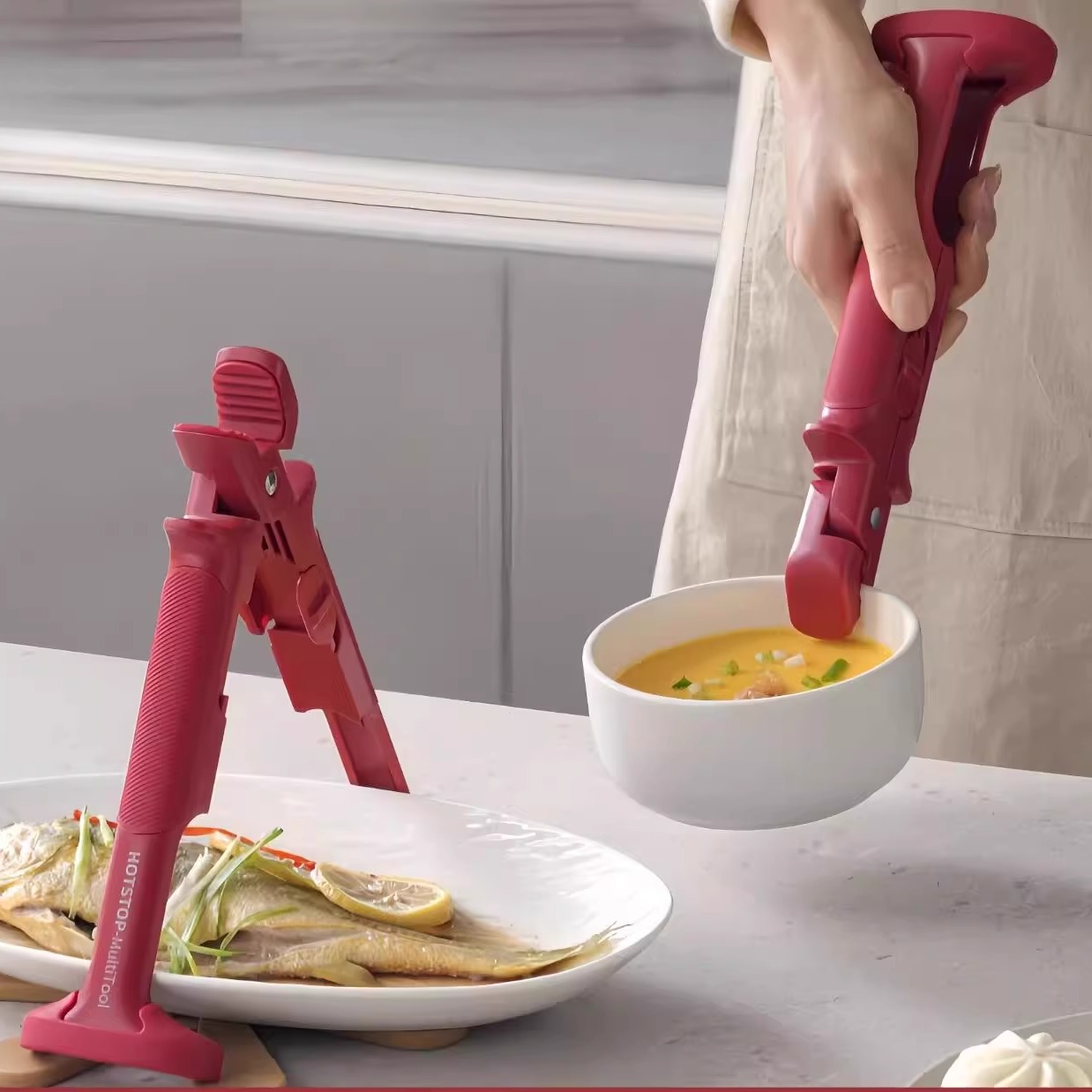 二合一防烫夹取碗夹高温