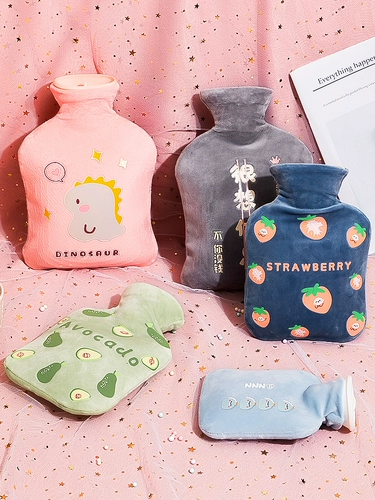 Большая плюшевая милая емкость для воды, грелка для рук для школьников