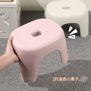 凳子 小凳子家用矮凳加厚塑料客厅小板凳浴室儿童洗澡凳出租房换鞋