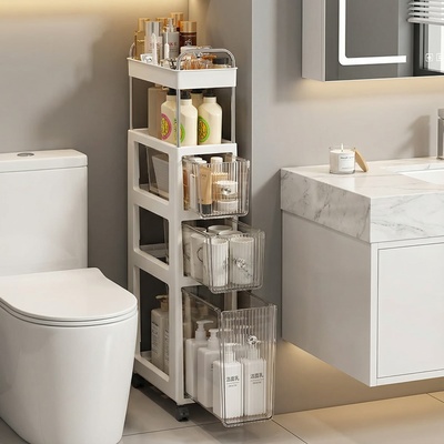 卫生间置物架浴室夹缝柜洗手间