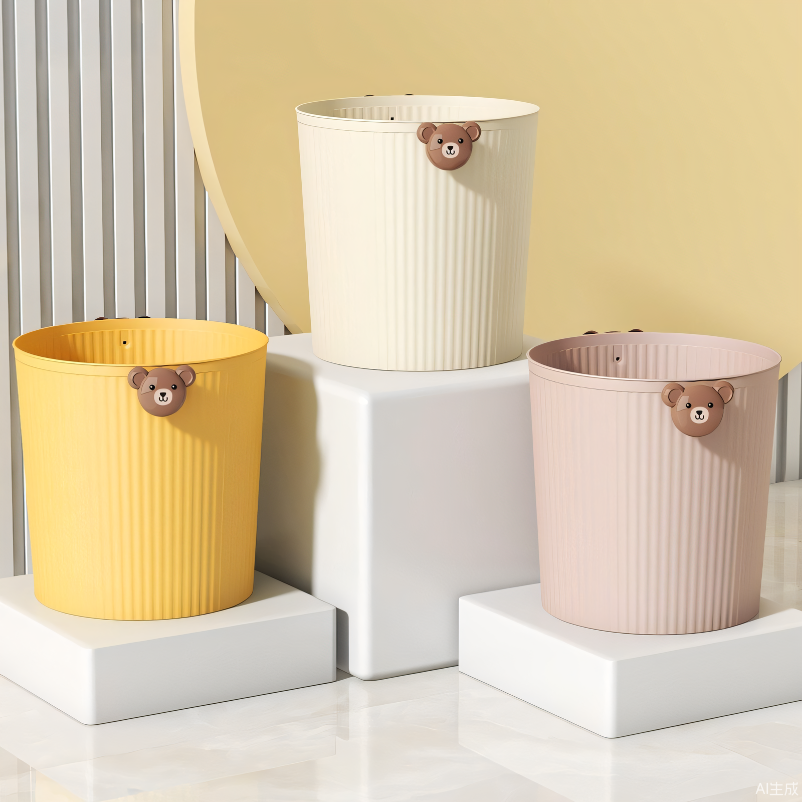 家用垃圾桶大号塑料可爱创意卫生间厨房压圈盖垃圾筒客厅垃圾桶篓