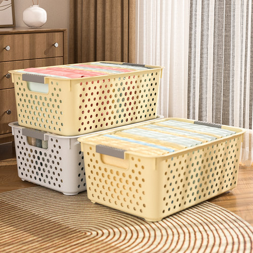 【拍1发5】到手5个大号收纳筐