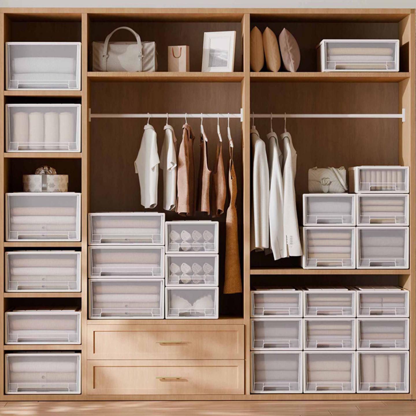 抽屉式储物箱分类收纳