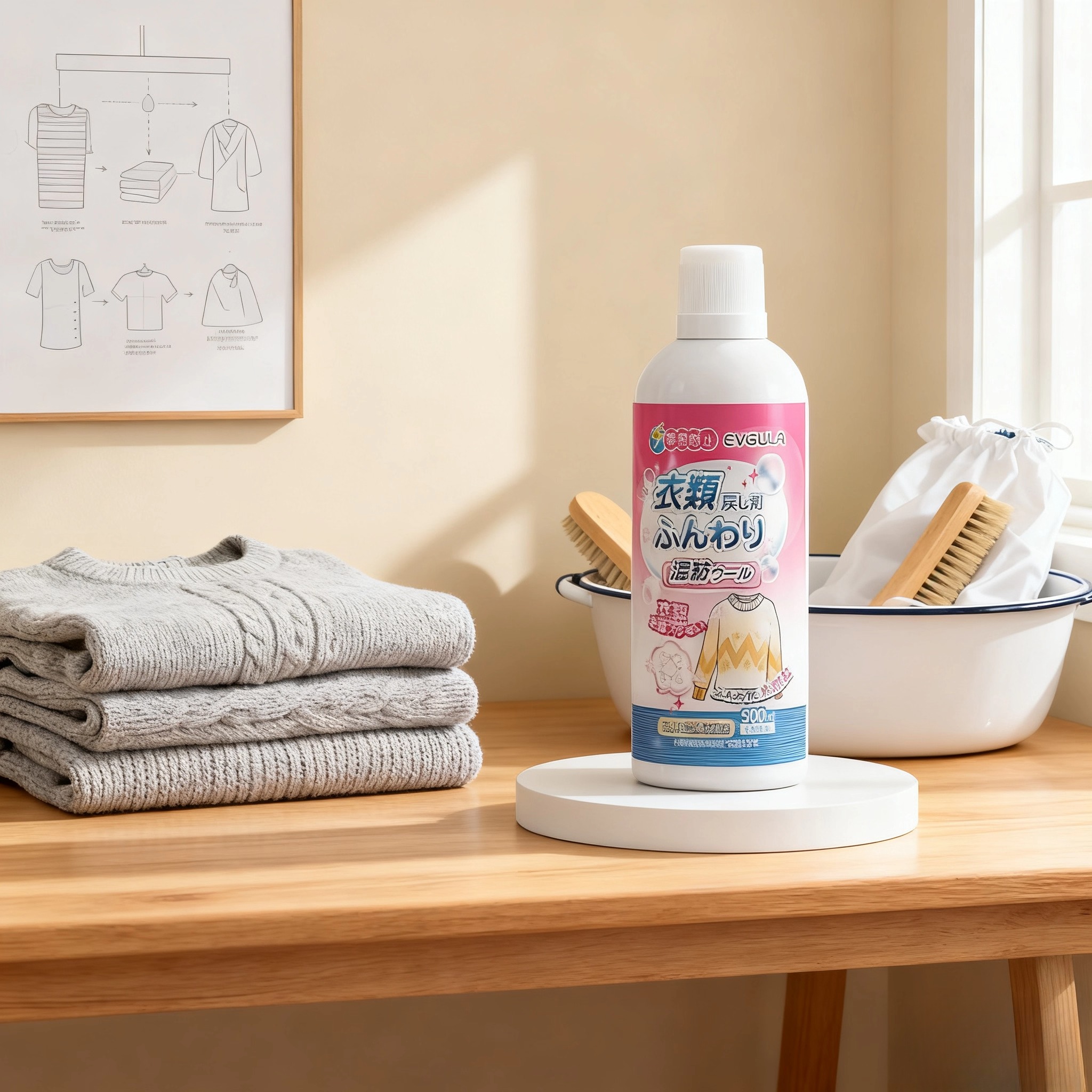 毛衣缩水还原剂毛呢放大大衣清洗