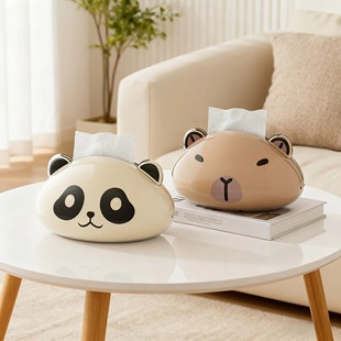 桌面纸巾盒客厅卫生间简约高级感磁吸开合大容量高颜值创意抽纸盒