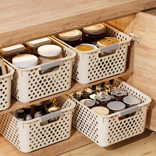 【拍1发3】到手3个日式款收纳筐