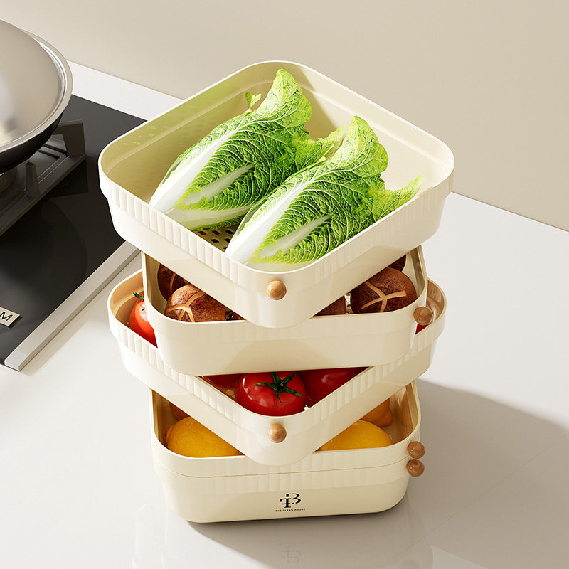 居家家沥水篮洗菜盆水果蔬菜篮子厨房新款家用食品级双层淘备菜盘,餐饮具,洗菜盆/沥水篮/漏水筛,淘宝优惠券,粉丝福利购,淘宝优惠卷