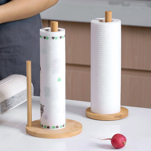 居家家家用免打孔创意风卷纸架子