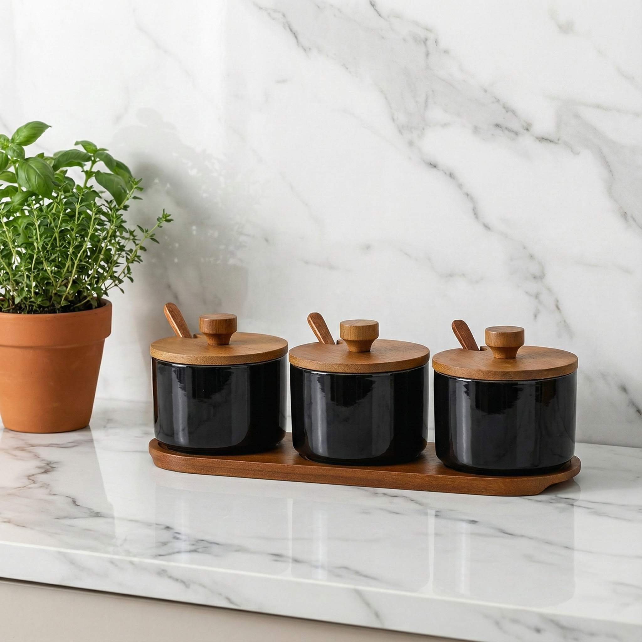 复古陶瓷调料盒盐罐家用调味料盒组合套装厨房调料罐调料瓶调味罐,厨房/烹饪用具,调味瓶罐/调料研磨器,淘宝优惠券,粉丝福利购,淘宝优惠卷