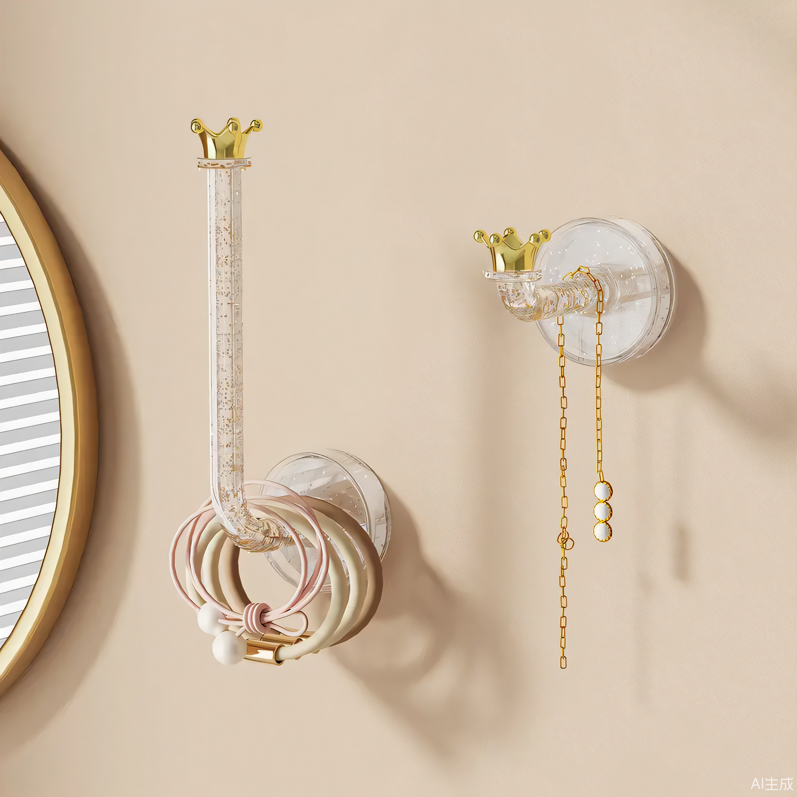 立体头饰挂钩发圈发箍饰品小物件