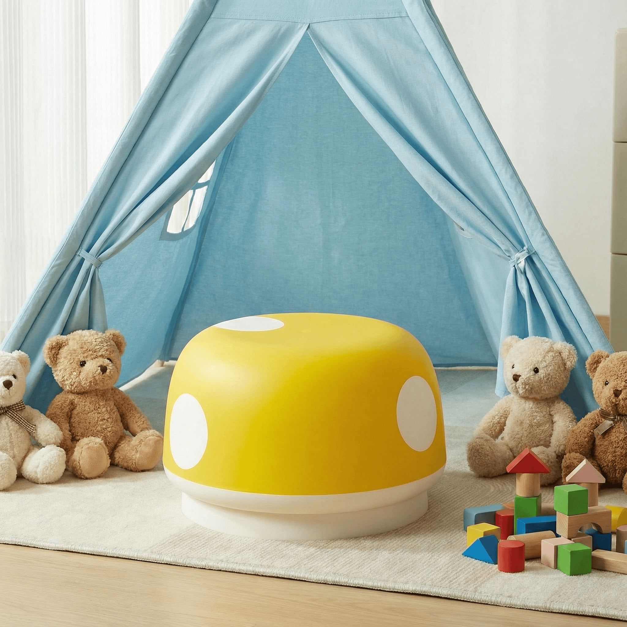 蘑菇凳家用客厅门口换鞋凳可爱卡通儿童凳子防滑矮凳沙发凳茶几凳,住宅家具,矮凳,淘宝优惠券,粉丝福利购,淘宝优惠卷