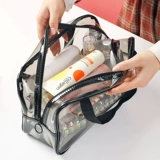 Косметичка, портативная вместительная и большая сумка через плечо, брендовая сумка для путешествий, косметическая помада, сумка-органайзер